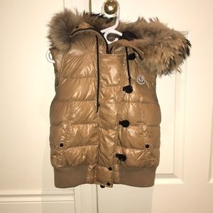 Moncler sleeveless jacket